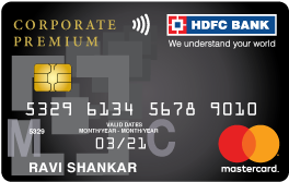 Corporate Premium Credit Card Eligibility Criteria